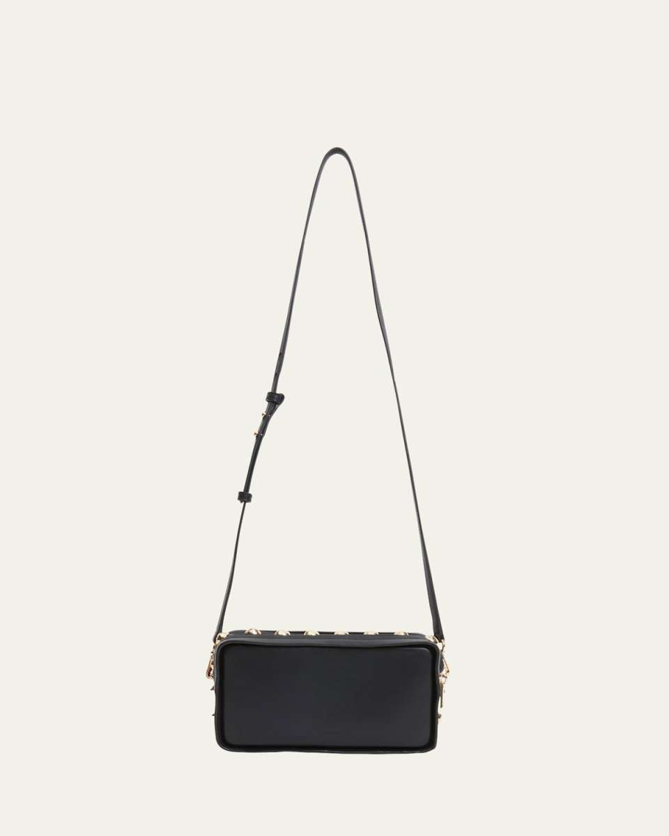 Amaya Studded Calf Leather Camera Bag